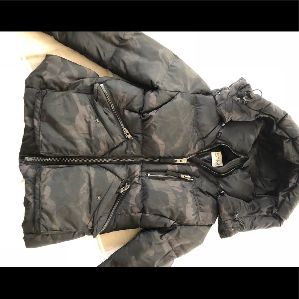 SAM Camo Jetset Down Jacket